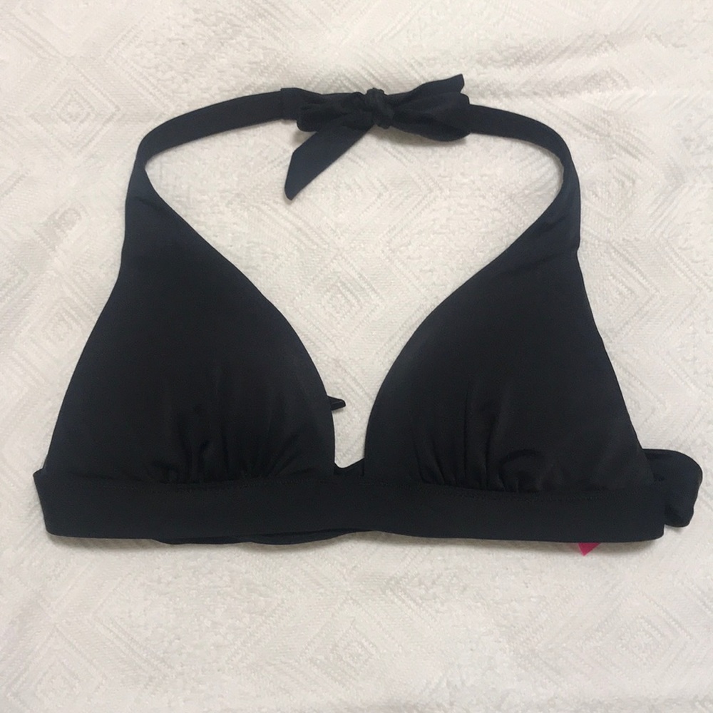 Victoria Secret Black Triangle Bikini Top